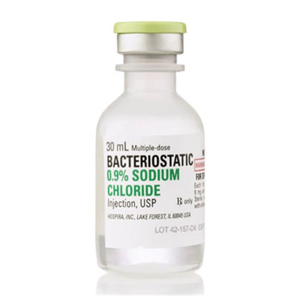 Bacteriostatic Saline 30mL
